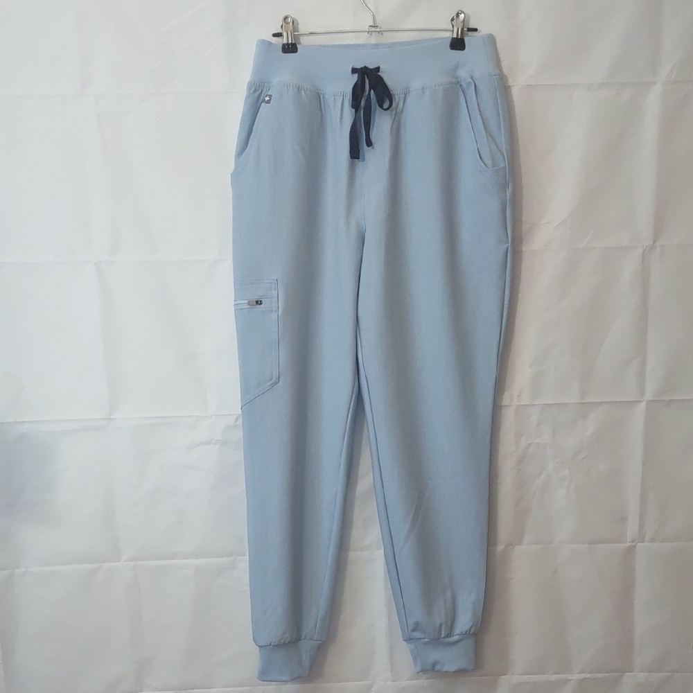 Figs Light Blue Jogger Pants-Chambray-NWT